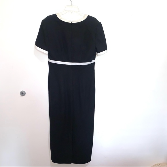 🌷5/$20 Women’s Maxi Black/White Vintage Dress - Picture 5 of 6